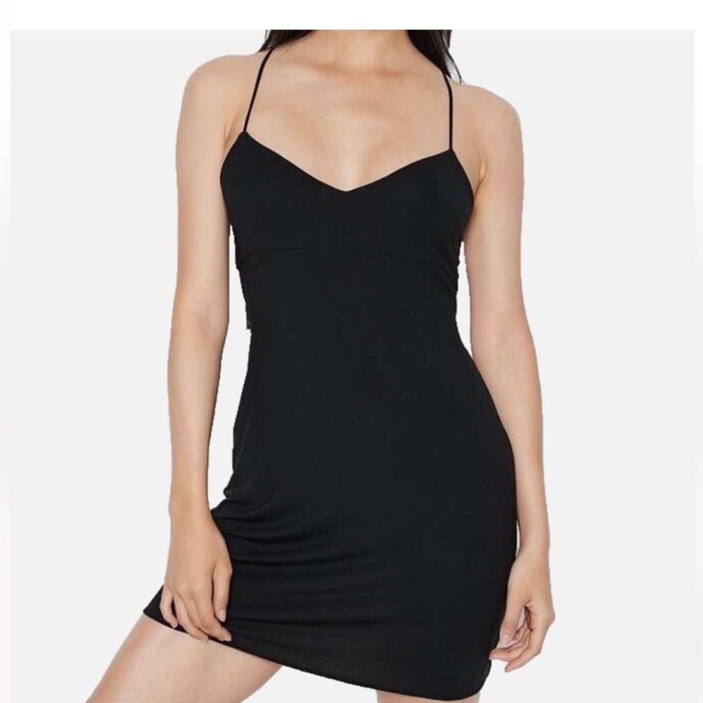 Victoria’s Secret Black Lace Slip Dress